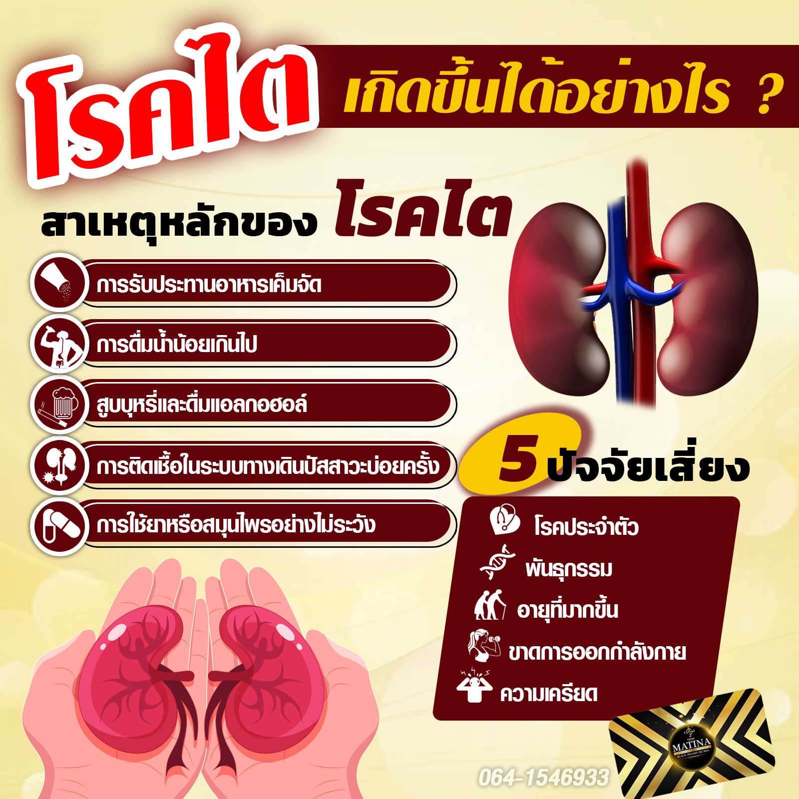 สาเหตุของโรคไต