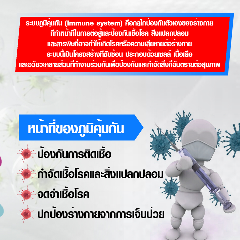 หน้าที่ของภูมิคุ้มกัน