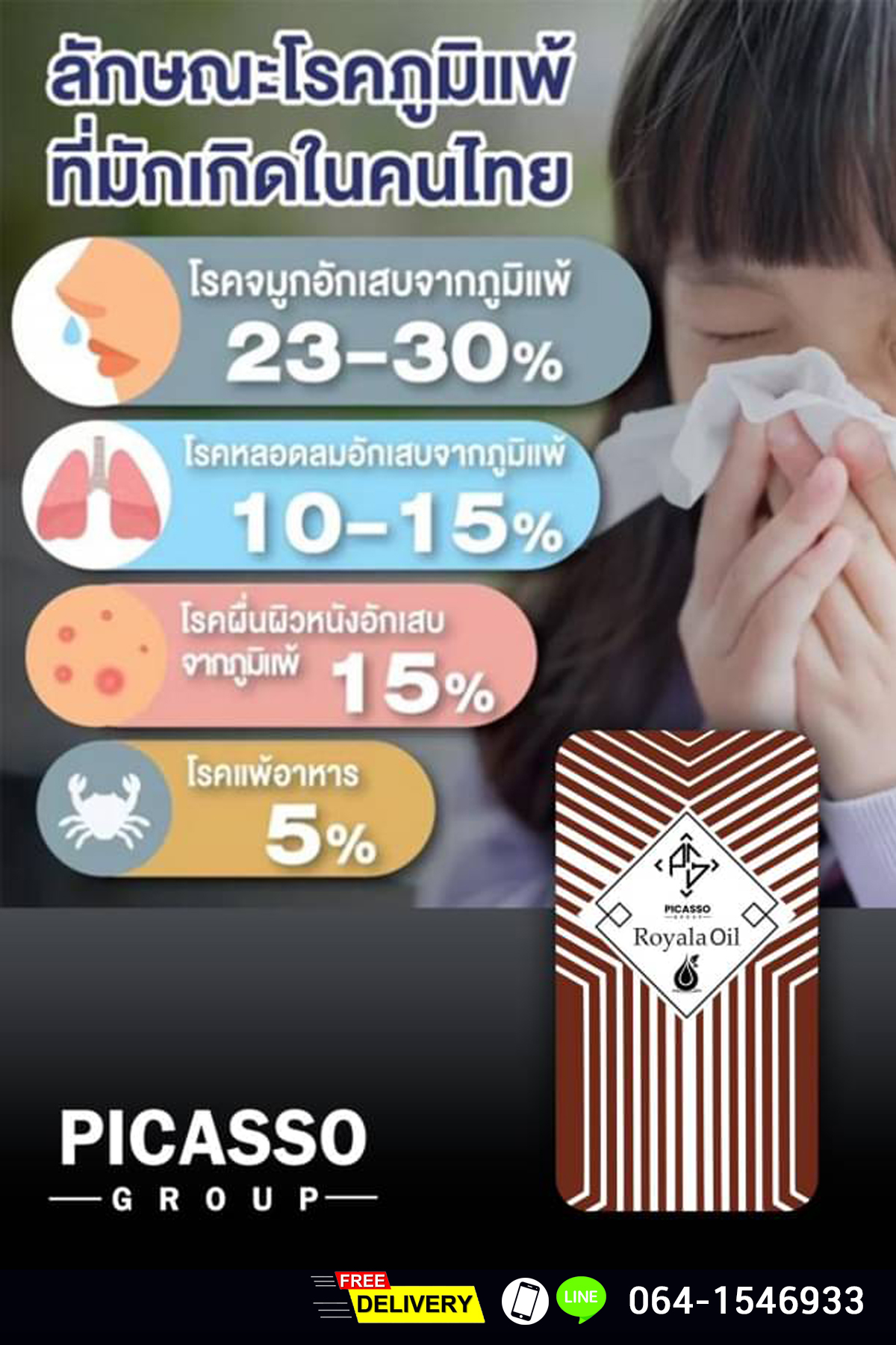 Royala_Oil โรยาล่า ออยด์ น้ำมันเทียนดำสกัด บำรุงปอดและทางเดินหายใจ